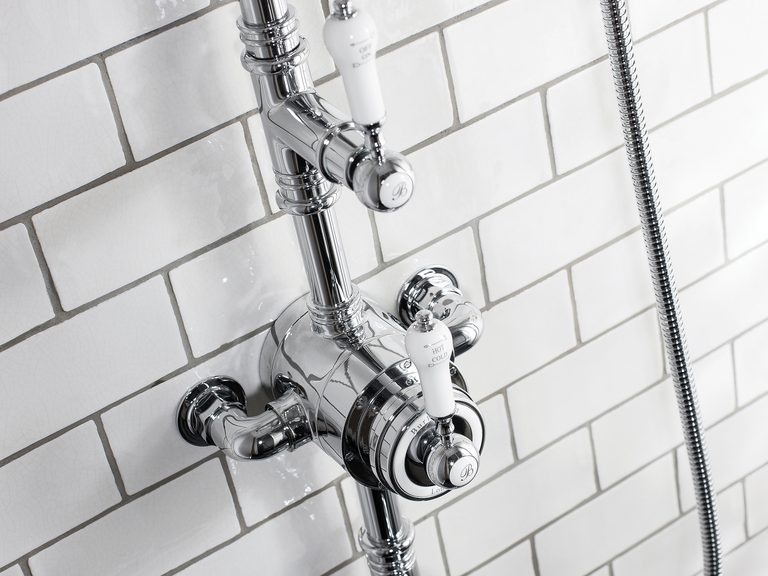 Burlington Stour exposed thermostatic brass valve