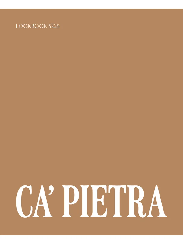 Ca' Pietra brochure cover