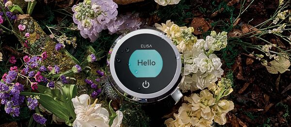 Elisa digital control panel interface for smart shower settings