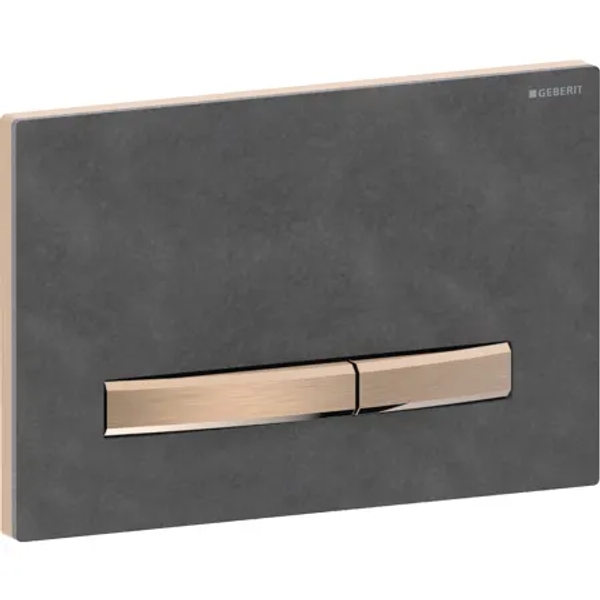 Geberit Duofix concealed cistern frame with dual-flush mechanism - the back-of-WC service void that frees floor space, lifts the visual line and creates a tiled duct above the cistern for storage