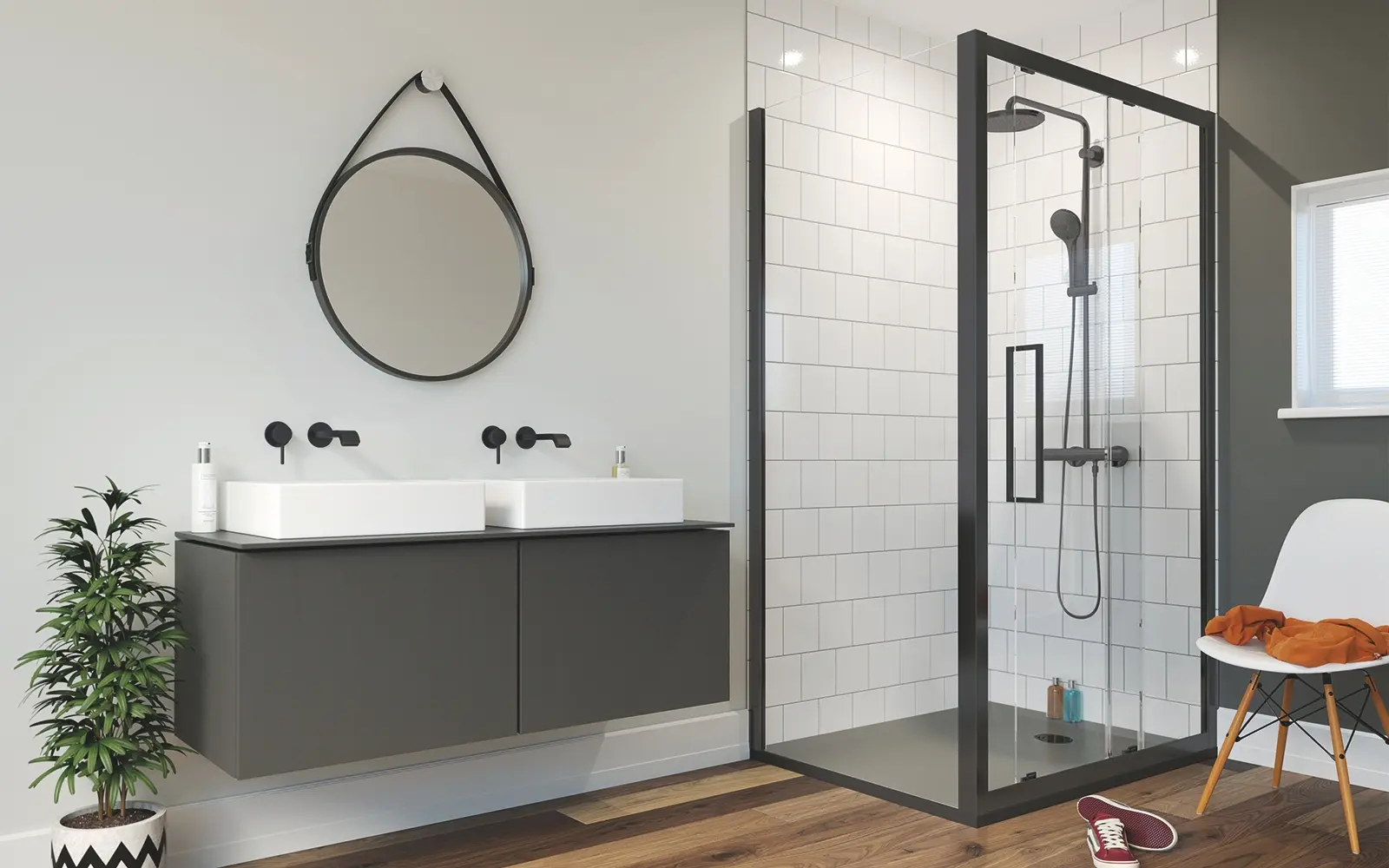 Lakes Showering bathroom collection