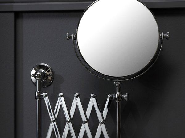 Miller from Sweden mirror cabinets styled in an Essex bathroom