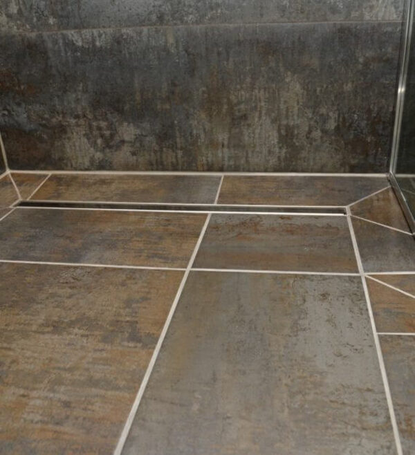 On The Level drainage gully detail for Essex wetroom installation