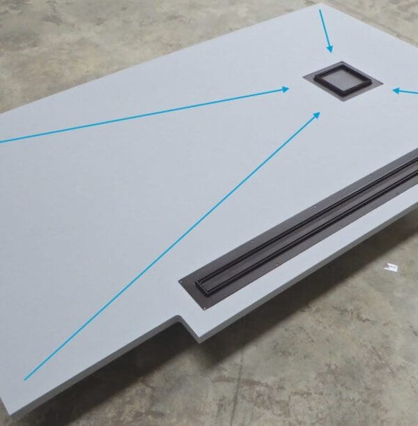 On The Level wetroom former with bespoke drainage in Essex