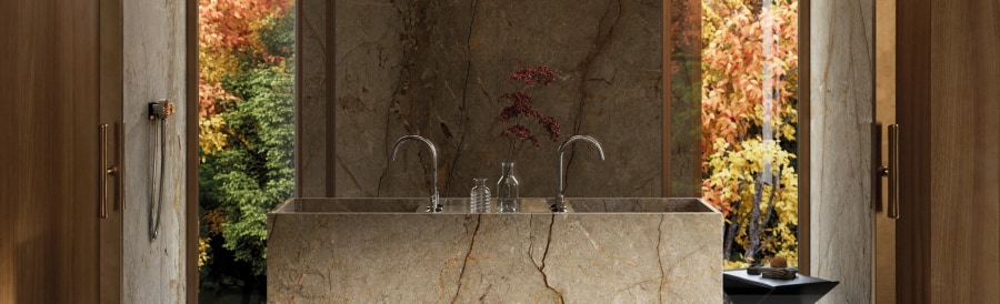 Porcelanosa X-Tone bathroom surface in a luxury Essex setting