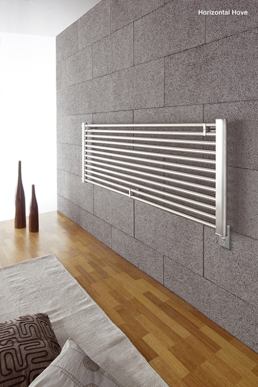 JIS Europe radiator finishes in a Hove bathroom setting