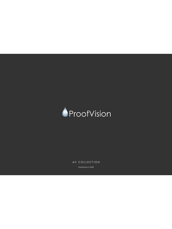 ProofVision brochure cover