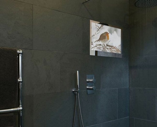 ProofVision waterproof audio styling for luxury bathrooms