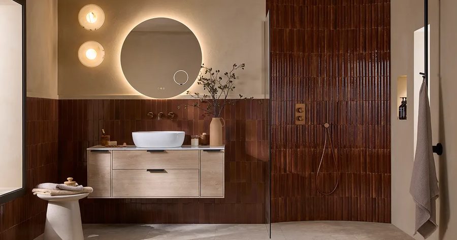 Roper Rhodes bathroom furniture styling in a luxury Essex bathroom