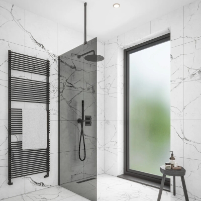 Tissino wall-hung vanity unit with soft-close drawers - contemporary bathroom furniture at Bowmans Essex