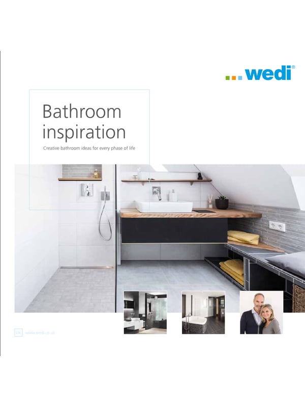 Wedi bathroom inspiration guide cover for waterproofing systems