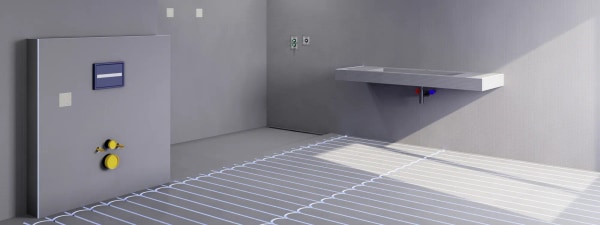 Wedi waterproofing and sealing detail for wet rooms in Essex
