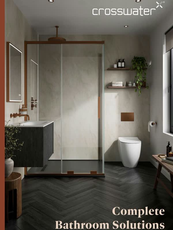 Crosswater Complete Bathroom Solutions July 2025 brochure cover