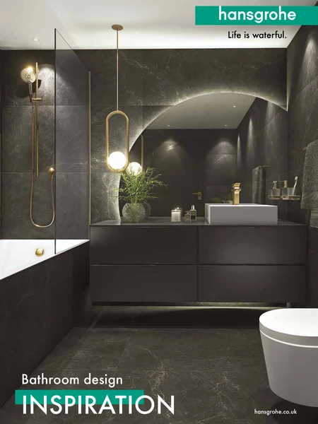 Hansgrohe Bathroom Design Inspirations 2025 brochure - German engineered shower systems and taps