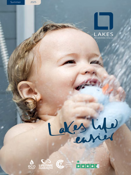 Lakes Showering brochure cover