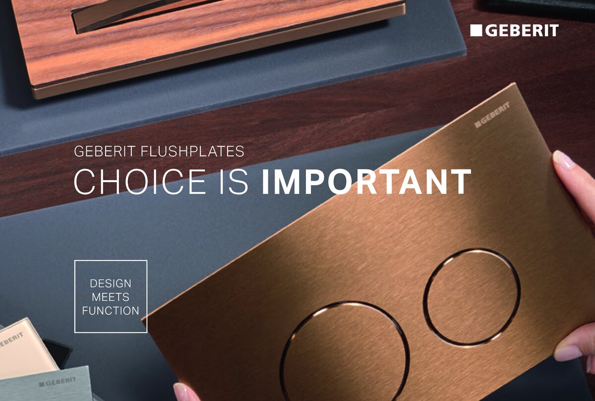 Geberit brochure cover