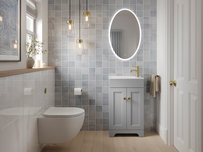 Elegant lighting and sophisticated ambiance for cloakrooms Essex - Bowman Bathrooms