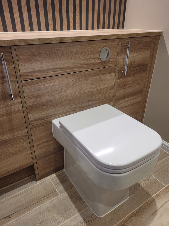 Complete master ensuite view luxury design Benfleet SS7 Essex premium bathroom installation Bowmans