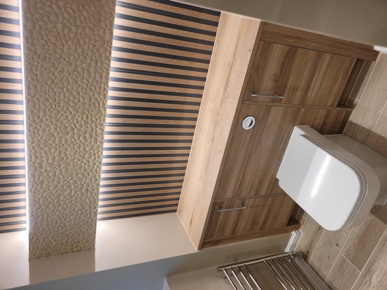 Premium WC feature boxing with LED lighting — bathroom supply quality for Leigh-on-Sea homeowners