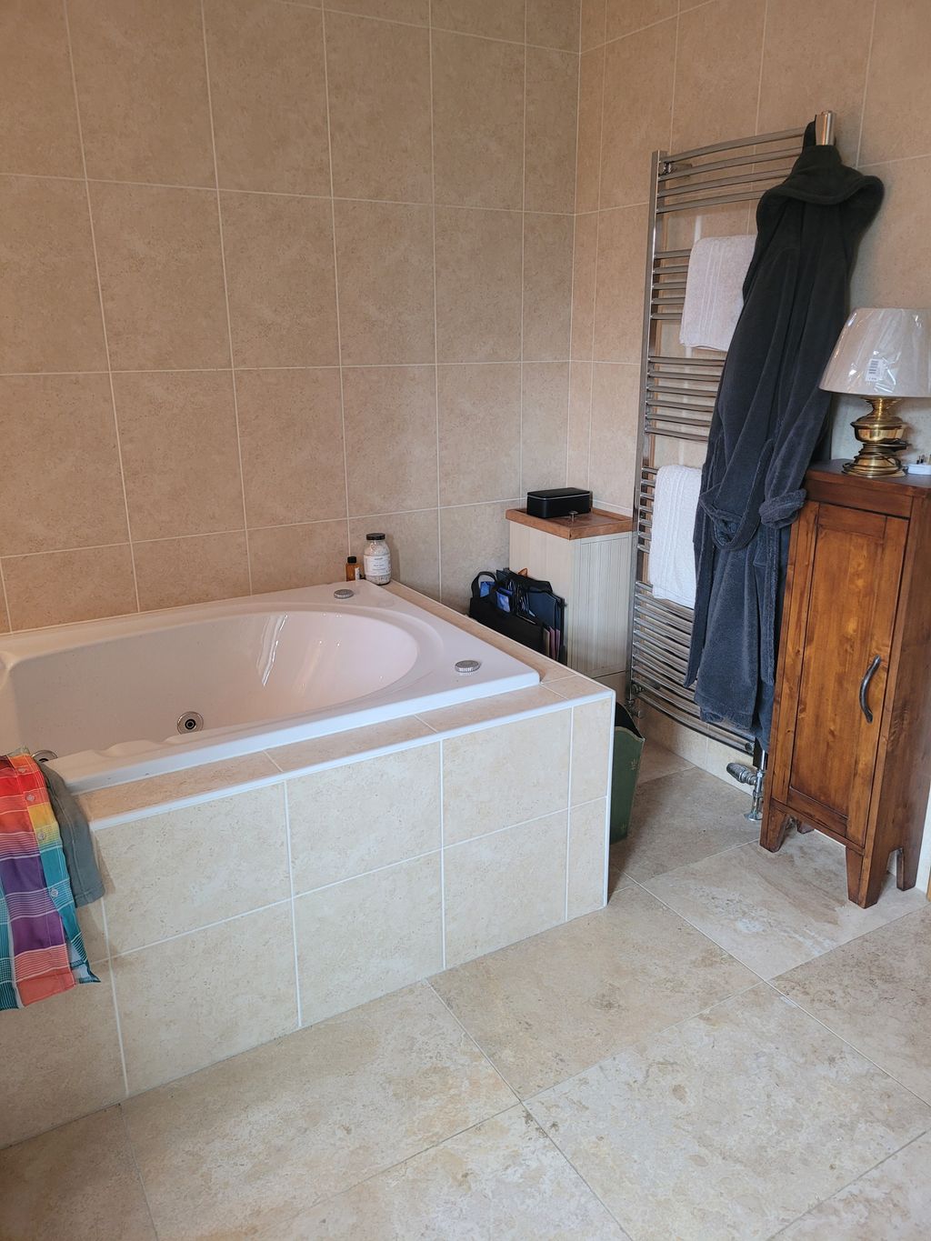 Original bathroom space before refurbishment in Bradwell CM77