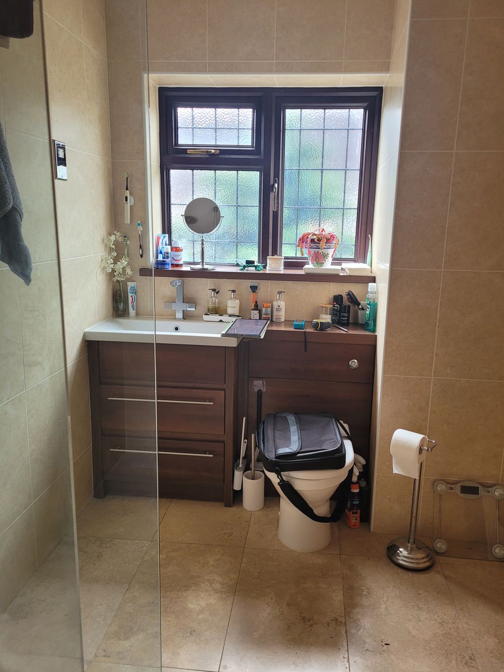 Pre-installation bathroom condition in Bradwell CM77