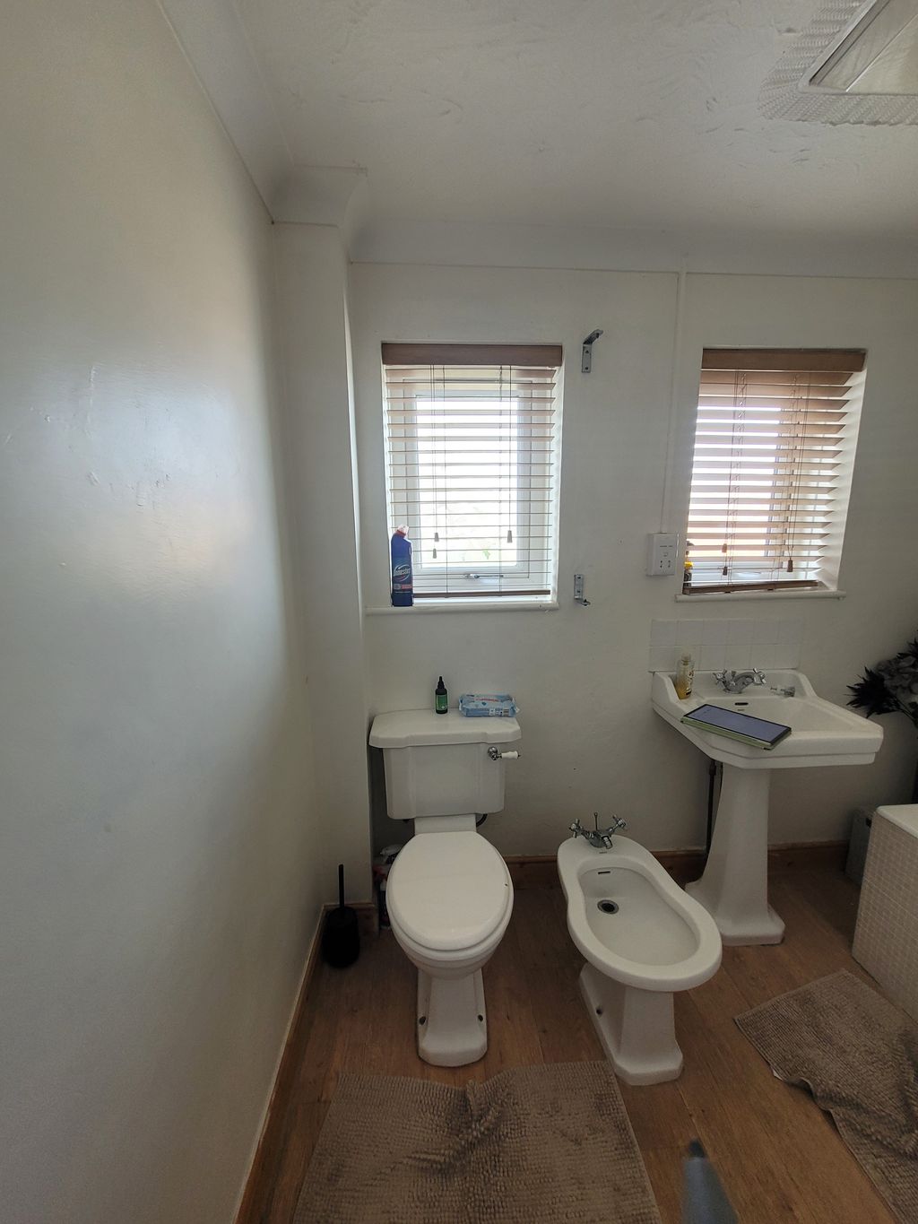 Pre-renovation family bathroom condition in Braintree CM7