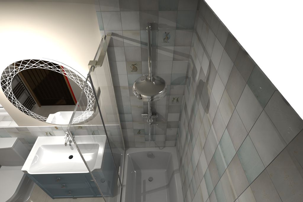 3D render of complete country cottage scheme Coggeshall CO6