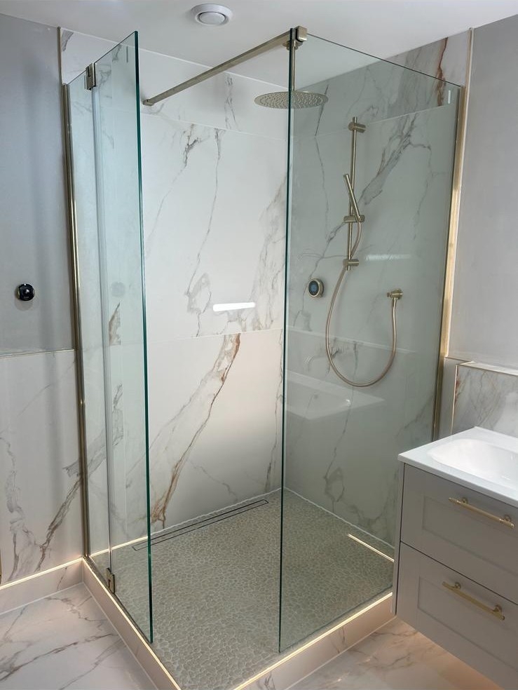 Luxury wetroom Elisa Intuition smart shower LED lighting Copford Green CO6 Essex installation