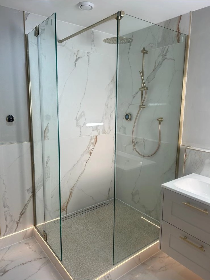 Luxury wetroom Elisa Intuition smart shower LED lighting Copford Green CO6 Essex installation