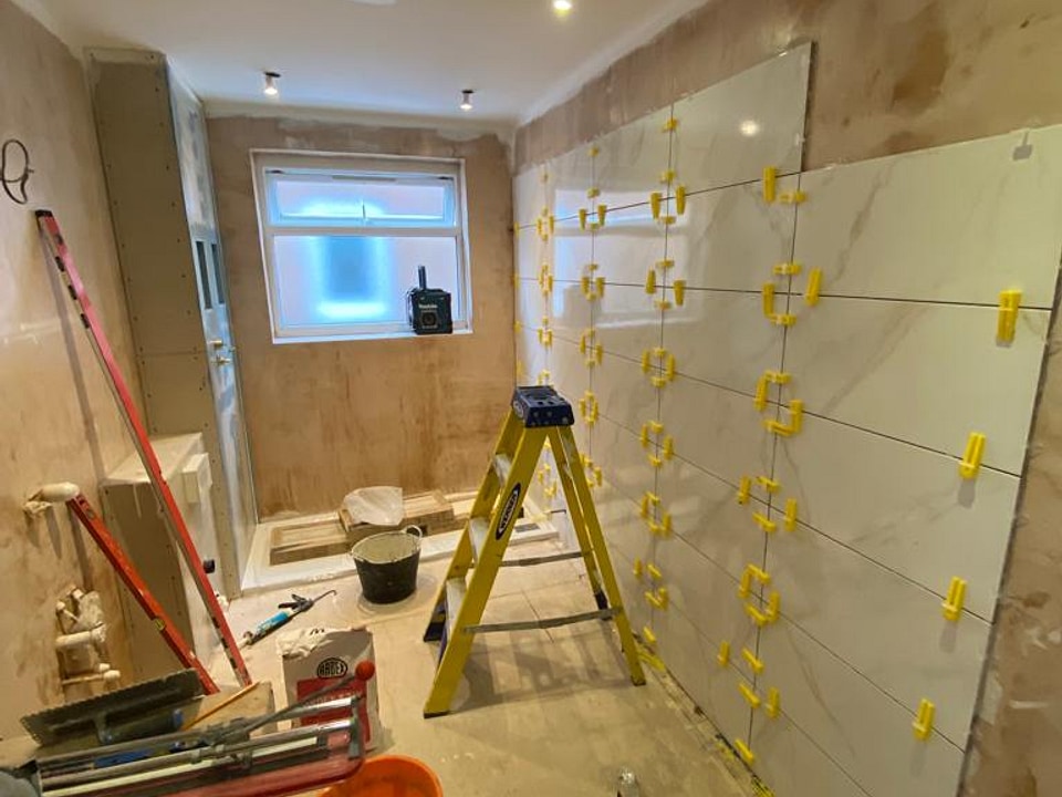 First fix plumbing stage Great Baddow CM2