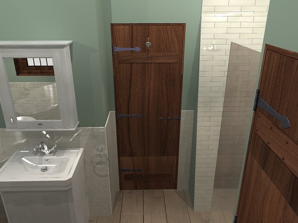 3D render entrance view Great Bardfield CM6