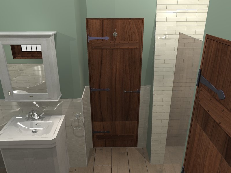 3D render entrance view Great Bardfield CM6