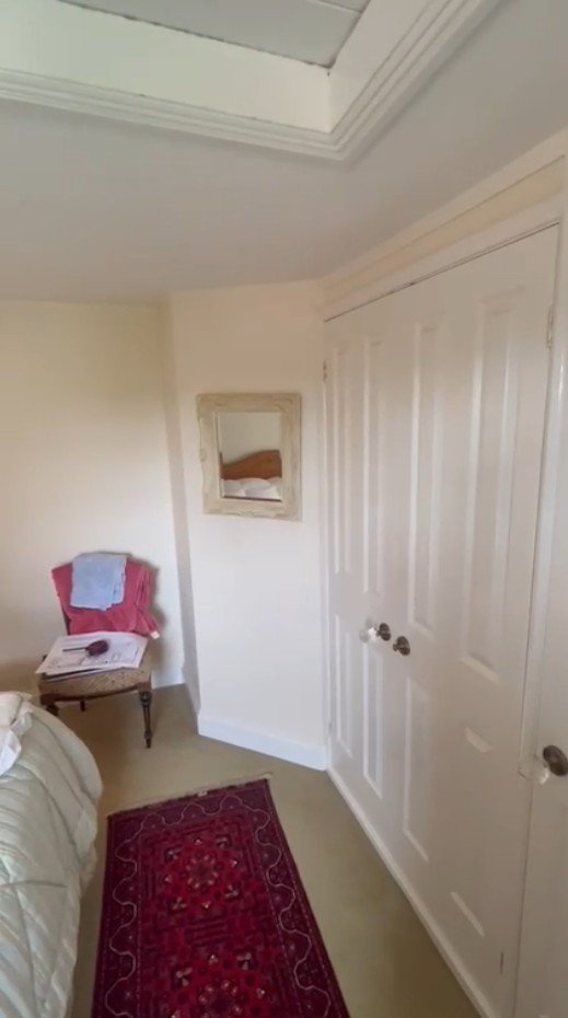 Corner wall area before renovation Halstead CO9 bedroom space