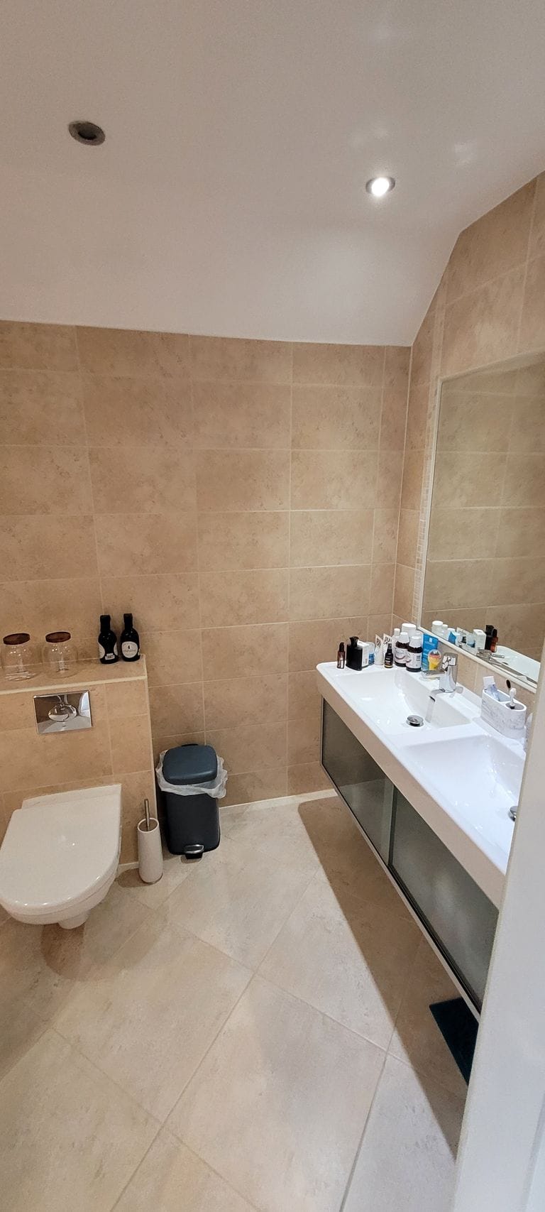 Existing bathroom Tiptree CO5 before luxury master ensuite upgrade
