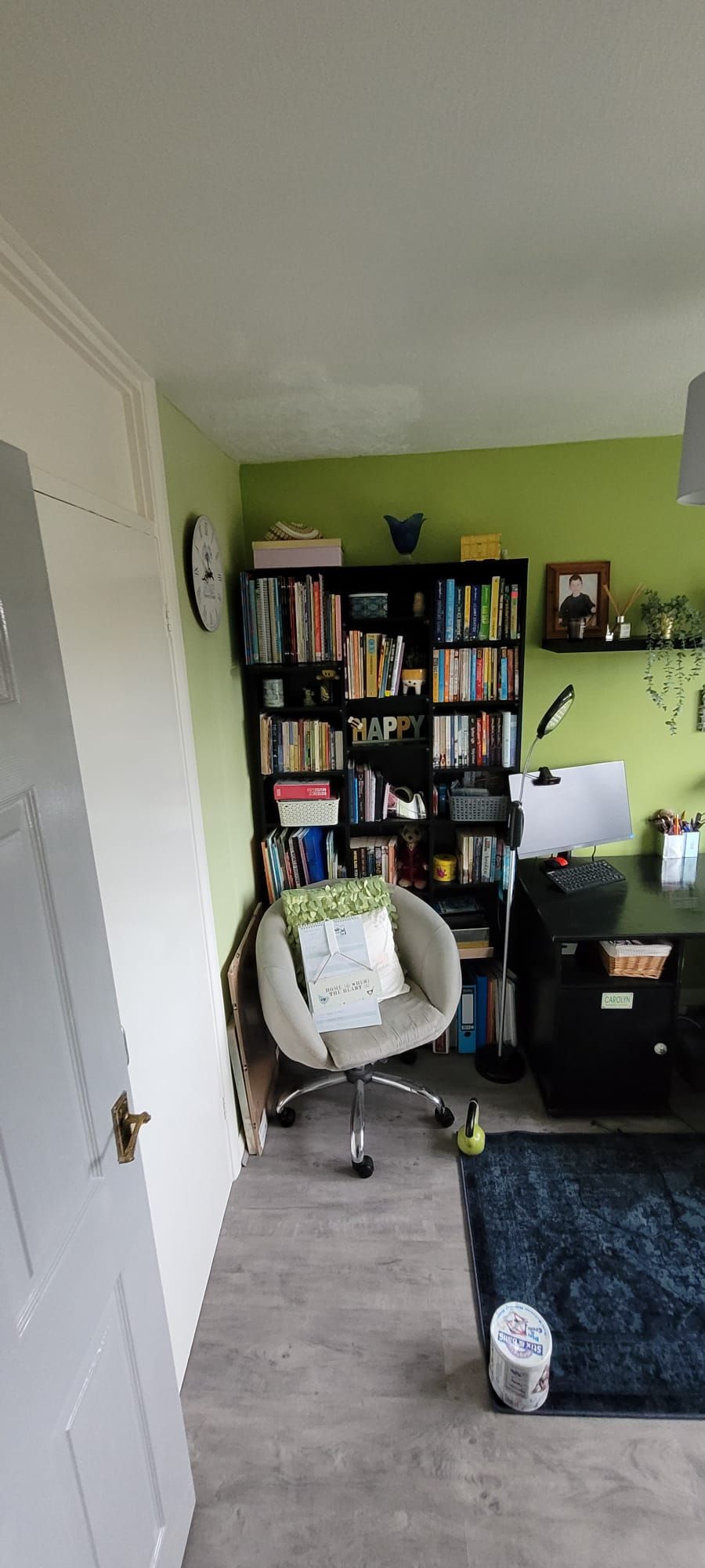 Dated office fixtures before bathroom renovation West Mersea CO5